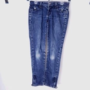 Paige Women's Marvista Dark Wash Denim Jeans Sz 28